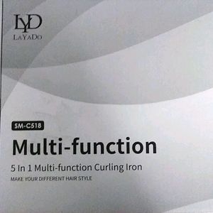 Multi function curling iron